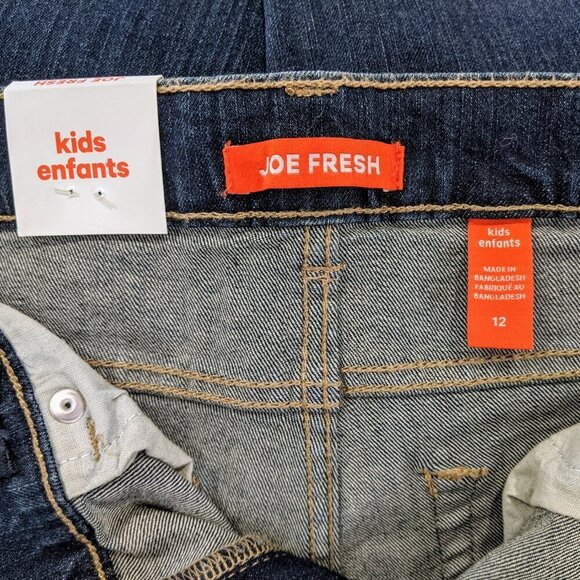 Girl's Joe Fresh Slim Fit Jeans | Girls Size 12 - Picture 3 of 4